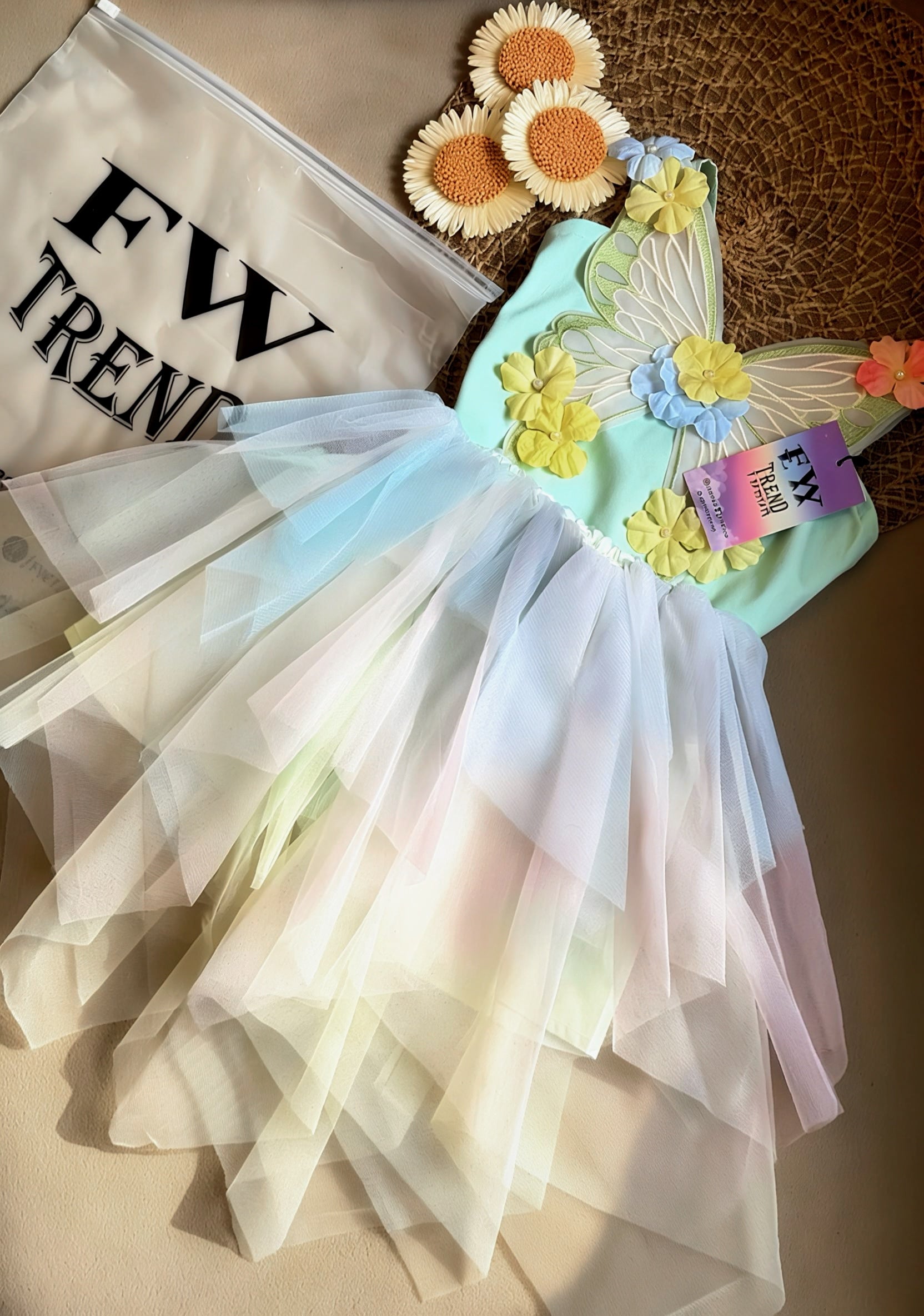 Fairy Theme top with Skirt
