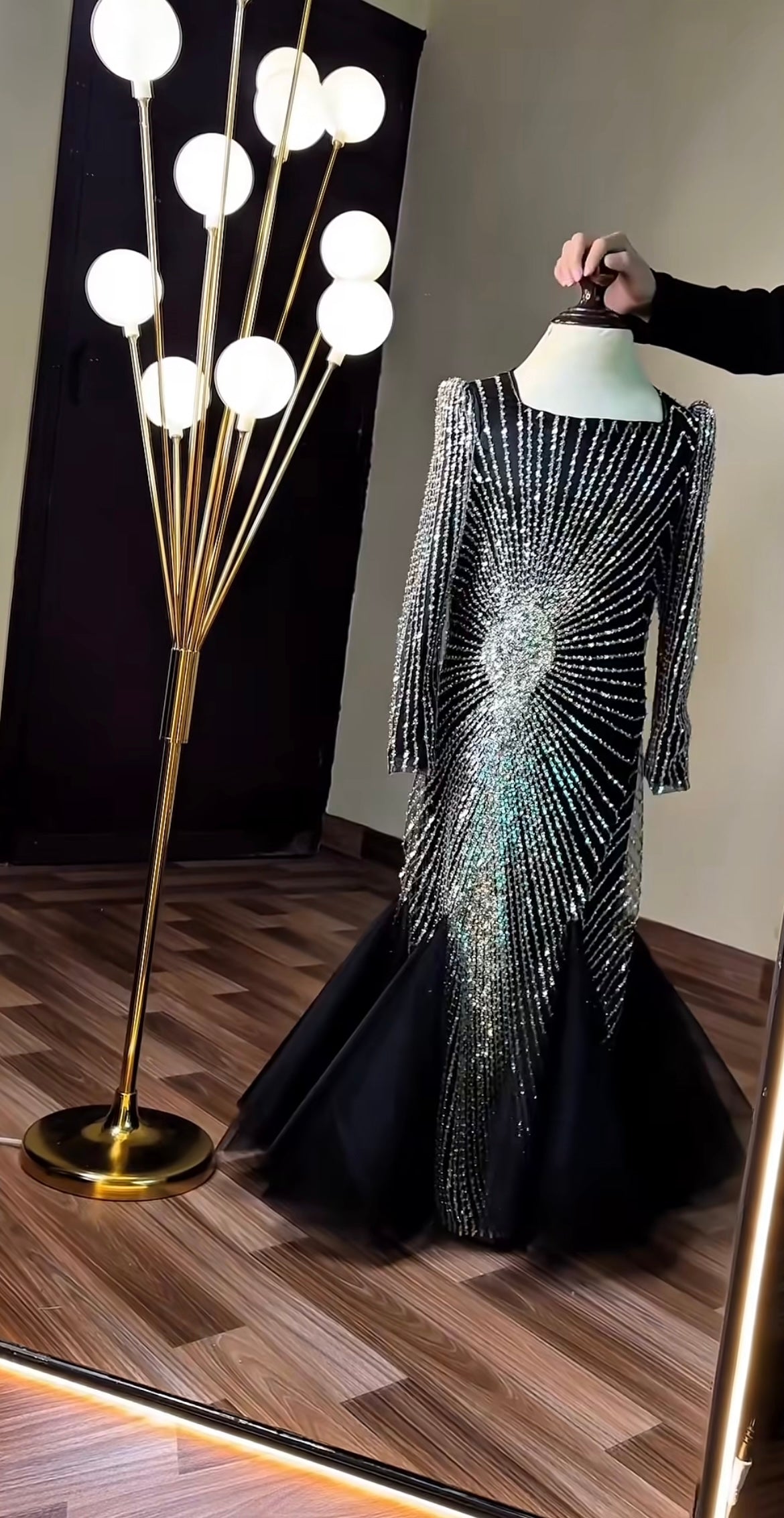 Spider cut dana body fit maxi